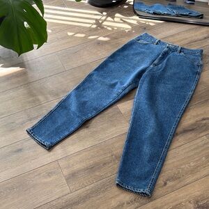 L.L. Bean Relaxed Fit Mom Blue Jeans